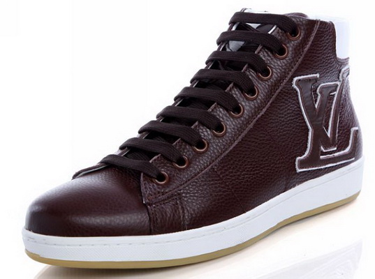 LV High-Top Fashion Men Shoes--093
